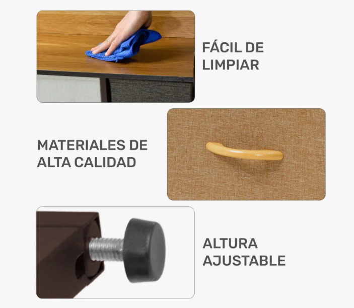 Miniatura 4 de Mueble Buro Organizador Comoda Metal 7 C